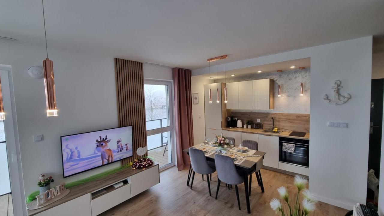 Apartamento Apartament Perla Zachodu View & Spa Sagaris Dziwnów Exterior foto